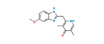 Show details for Desulfoxide 4-Demethyl Omeprazole Picture of Desulfoxide 4-Demethyl Omeprazole