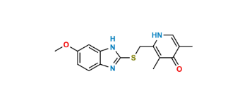 Show details for 4-Hydroxy Omeprazole Sulfide Picture of 4-Hydroxy Omeprazole Sulfide