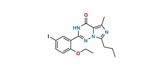 Picture of 2-(2-Ethoxy-5-iodophenyl)-5-methyl-7-propylimidazo[5,1-f][1,2,4]triazin-4(1H)-one
