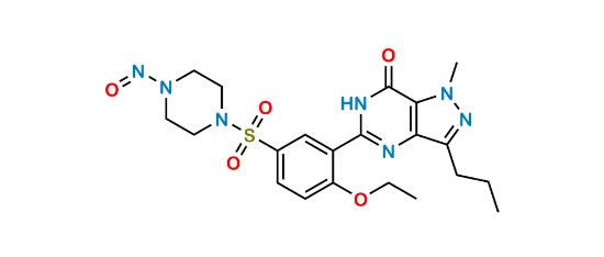 Picture of N-Nitroso N-Desmethyl Sildenafil