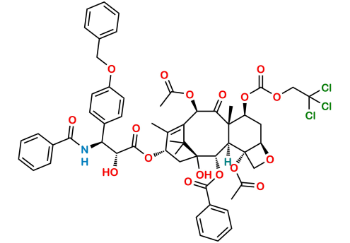 Picture of 3’-p-O-Benzyl-7-{[(2,2,2,-trichloroethyl)oxy]carbonyl} Paclitaxel