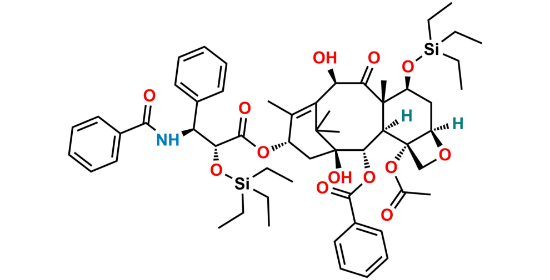 Picture of 2’,7-Bis-O-(Triethylsilyl) 10-Desacetyl Paclitaxel