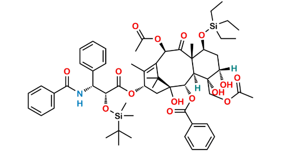 Picture of 2’,7-O-Bis(triethylsilyl)-D-seco-paclitaxel