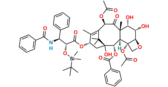Picture of 2’-O-(tert-Butyldimethylsilyl)-6α-hydroxy 7-epi-Paclitaxel