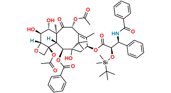Picture of 2’-O-(tert-Butyldimethylsilyl)-6α-hydroxy Paclitaxel