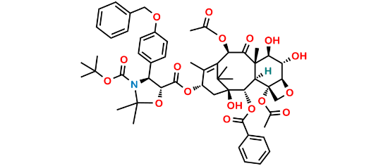 Picture of N-Desbenzoyl-N-tert-butoxycarbonyl-N,O-isopropylidene-3’-p-O-benzyl-6α-hydroxy Paclitaxel