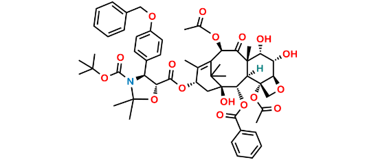 Picture of 7-epi N-Desbenzoyl-N-tert-butoxycarbonyl-N,O-isopropylidene-3’-p-O-benzyl-6α-hydroxy Paclitaxel