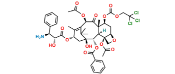 Picture of N-Debenzoyl-7-{[(2,2,2,-trichloroethyl)oxy]carbonyl} Paclitaxel