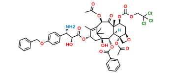Picture of N-Debenzoyl-3’-p-O-benzy-7-{[(2,2,2,-trichloroethyl)oxy]carbonyl} Paclitaxel