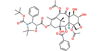 Picture of N-Desbenzoyl-N-tert-butoxycarbonyl-N,O-isopropylidene 6α-Hydroxy Paclitaxel