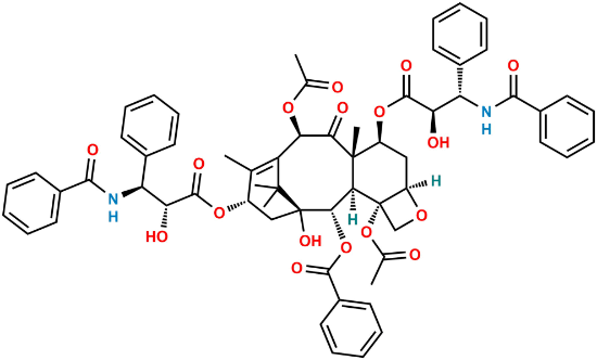 Picture of 7-13-bissidechain 10-Acetyl paclitaxel 