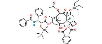 Picture of 7-O-(Triethylsilyl)-2’-O-tert-butyl(dimethyl)silyl Paclitaxel