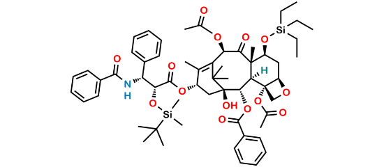 Picture of 7-O-(Triethylsilyl)-2’-O-tert-butyl(dimethyl)silyl Paclitaxel