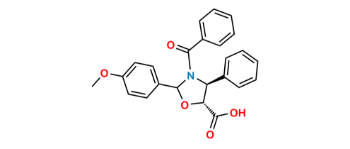 Picture of (4S,5R)-3-Benzoyl-2-(4-methoxyphenyl)-4-phenyloxazolidine-5-carboxylic Acid
