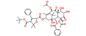 Picture of 13-{[(3-t-Boc)-2,2-dimethyl-4S-phenyl-1,3-oxazolidin-5R-yl]formyl}-6α,7α-dihydroxy Baccatin III