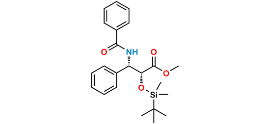 Picture of 2-O-tert-Butyl(dimethyl)silyl-(2R,3S)-benzoyl-3-phenylisoserine Methyl Ester