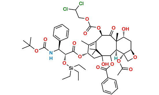 Picture of 10-(O-2,2-Dichloroethoxycarbonyl) 13-(3-O-TES) 7-Epi Docetaxel