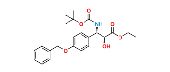 Picture of (αR,βS)-β-[[(1,1-Dimethylethoxy)carbonyl]amino]-α-hydroxy-4-(phenylmethoxy)-benzenepropanoic Acid Ethyl Ester