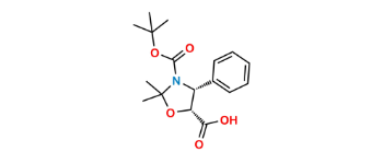Picture of (4R,5R)-2,2-Dimethyl-4-phenyl-3,5-oxazolidinedicarboxylic Acid 3-(1,1-Dimethylethyl) Ester