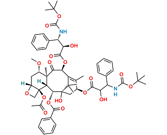Picture of 7-Methyl-10-(2-hydroxy-3-N-Boc-3-phenylpropionyl) Docetaxel