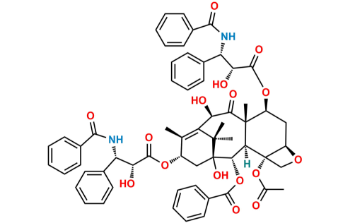 Picture of 7,13-bissidechain 10-deacetyl-paclitaxelstructure
