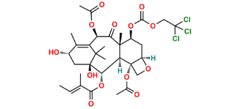Picture of 7-Troc-2-debenzoyl-2-pentenate Baccatin-III