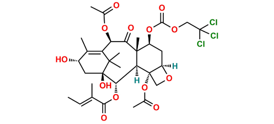 Picture of 7-Troc-2-debenzoyl-2-pentenate Baccatin-III