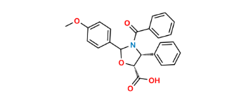 Picture of (4R,5R)-3-Benzoyl-2-(4-anisyl)-4-phenyl-5-oxazolidinecarboxylic Acid