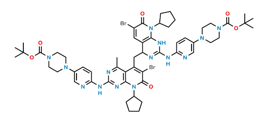 Picture of N-Boc protected Palbociclib Dimer
