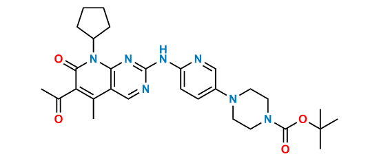 Picture of Palbociclib Acetyl Boc Impurity