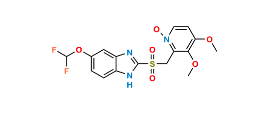 Picture of Pantoprazole Sulfone N-Oxide 