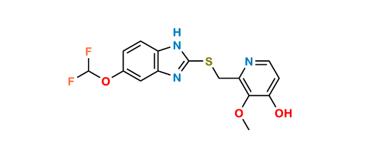 Picture of 4'-O-Demethyl Pantoprazole Sulfide