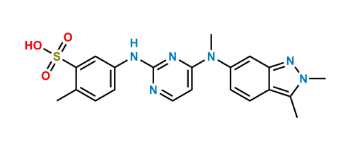 Show details for Pazopanib Impurity 8 Picture of Pazopanib Impurity 8