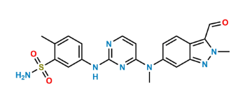 Show details for Pazopanib Impurity 21 Picture of Pazopanib Impurity 21