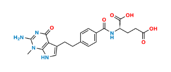 Picture of Pemetrexed EP Impurity A (N-Methyl Pemetrexed)