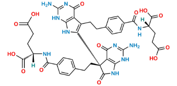Picture of Pemetrexed EP Impurity C  (Pemetrexed S-dimer)