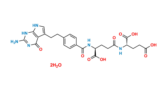 Picture of Pemetrexed EP Impurity D Dihydrate 