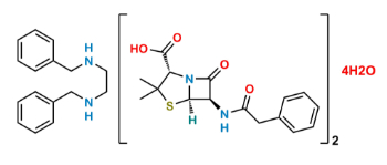 Picture of Benzylpenicillin (benzathine) tetrahydrate