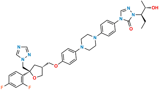 Picture of Posaconazole Diastereoisomer 5 (S,R,R,S)