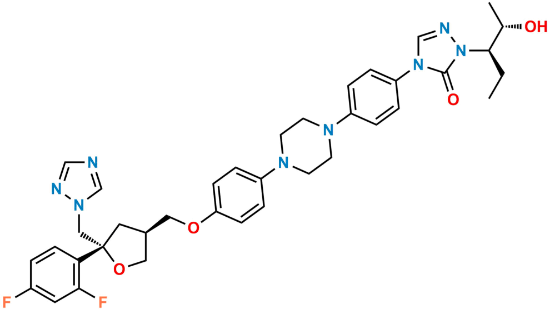 Picture of Posaconazole Diastereoisomer 7 (S,R,S,S)