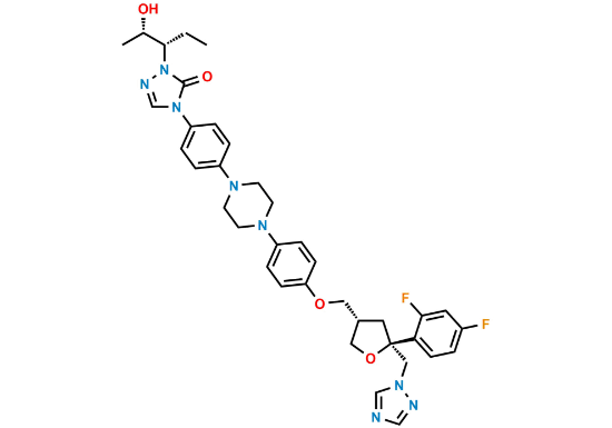 Picture of Posaconazole Diastereoisomer 9 (S,S,S,S)