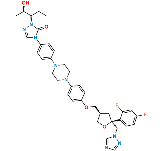 Picture of Posaconazole Diastereoisomer 12 (S,R,S,R)