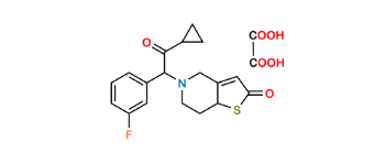 Picture of Prasugrel meta-Fluoro Isomer Thiolactone Oxalate