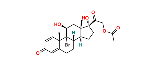 Picture of 9- Bromo Prednisolone Acetate