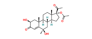 Picture of 2-beta, 6-beta-Dihydroxy-Medroxyprogesterone Acetate