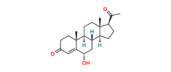 Picture of Progesterone 6-alfa-Hydroxy Impurity