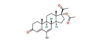 Picture of 6-Bromo-delta 6-chloro-acetoxyprogesterone