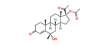 Picture of 6α-Hydroxy Medroxy Progesterone 17-Acetate