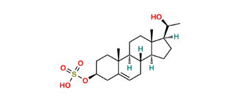 Picture of Pregn-5-ene-3,20-diol monohydrogen sulfate