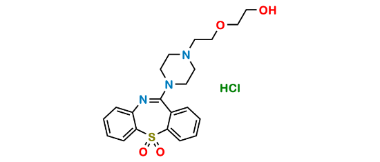 Picture of Quetiapine Sulfone (HCl Salt)